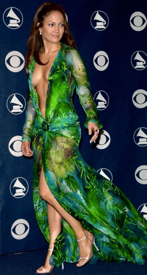 jennifer lopez versace dress grammy|jennifer lopez famous green dress.